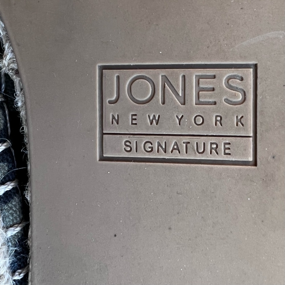 JONES NEW YORK STACI CAMOFLAGE ESPADRILLE SNEAKERS SIZE 10 W - Picture 3 of 12